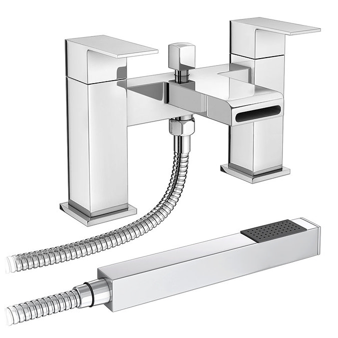 Empire Waterfall Bath Shower Mixer with Shower Kit Large Image