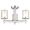 Endon Britton Semi-Flush Bathroom Ceiling Light Fitting Large Image