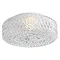 Endon - Circular Glass Light Fitting - Frosted Crystal Effect - ENDON-FRST Large Image