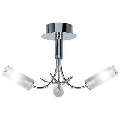 Endon - Enluce 3 Candle Ceiling Light Fitting - Chrome - EL-20020 Large Image
