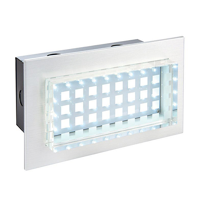 Endon - Seria Die Cast Aluminium Wall Light with White LEDs - EL-40018 Large Image