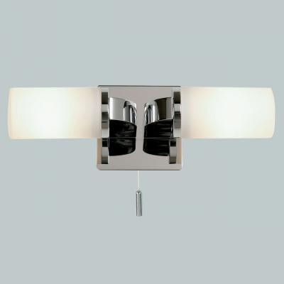 Endon - Enluce Dual Candle Wall Light with Pull Switch - Chrome - EL-20023 Large Image