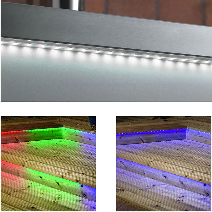 Endon Enluce IP67 5m Transparent LED Roll - 3 Colour Options Large Image