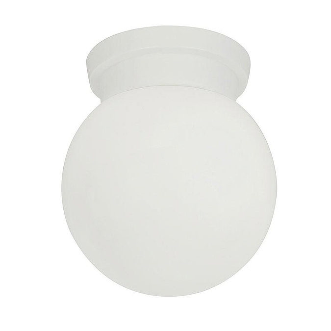 Endon - Opal Glass Sphere Bathroom Light Fitting - 60 watt - OS-60 Large Image