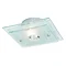 Endon Square Two Tiered Bathroom Light Fitting Large Image
