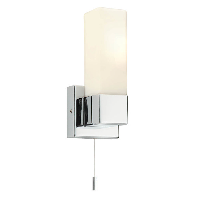 Endon Square Wall Light with Pull Switch - 39627 Large Image