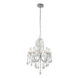 Endon Tabitha Pendant Bathroom Ceiling Light Fitting Large Image