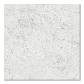 Ennio White Stone Effect Wall & Floor Tiles - 600 x 600mm