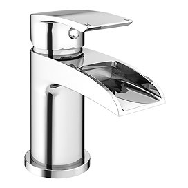 Enzo Waterfall Basin Tap - Chrome