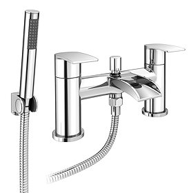 Enzo Waterfall Bath Shower Mixer Taps Large Image