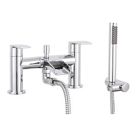 Enzo Waterfall Bath Shower Mixer Taps