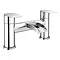 Enzo Waterfall Modern Bath Taps Large Image