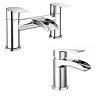 Enzo Waterfall Tap Package (Bath + Basin Tap)