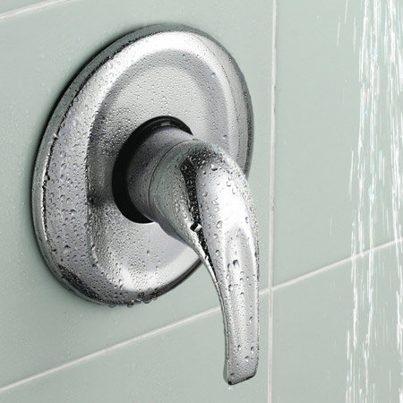 Ultra Eon Concealed Single Lever Shower Valve w/ Luxury Slider Rail kit Profile Large Image