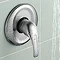 Ultra Eon Concealed Single Lever Shower Valve w/ Luxury Slider Rail kit Profile Large Image