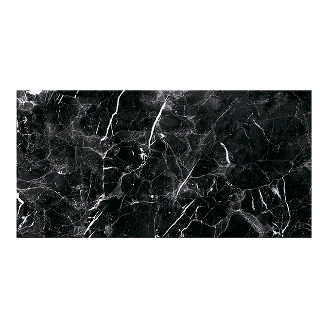 Erica Black Marble Effect Wall Tiles - 300 x 600mm
