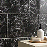 Erica Black Marble Effect Wall Tiles - 300 x 600mm