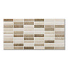 Eris Brown Mosaic Wall Tile - 250 x 500mm