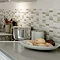 Eris Brown Mosaic Wall Tile - 250 x 500mm