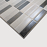 Eris Graphite Mosaic Wall Tile - 250 x 500mm