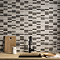 Eris Graphite Mosaic Wall Tile - 250 x 500mm