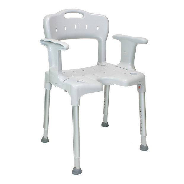 Etac Swift Shower Chair with Arm Supports Grey 81701430