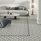 Etienne Blue Patterned Wall and Floor Tiles - 200 x 200mm