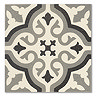Etienne White Patterned Wall and Floor Tiles - 200 x 200mm