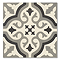 Etienne White Patterned Wall and Floor Tiles - 200 x 200mm