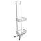 Euroshowers Chrome Shower Tidy with Squeegee Large Image