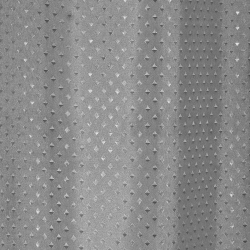 Diamond Shower Curtain 1800 x 1800mm with 12 Curtain Rings - Grey - 67208 Large Image