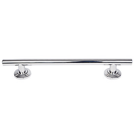 Euroshowers Luxury Contemporary Straight Grab Rail - Chrome - 3 Size Options Large Image