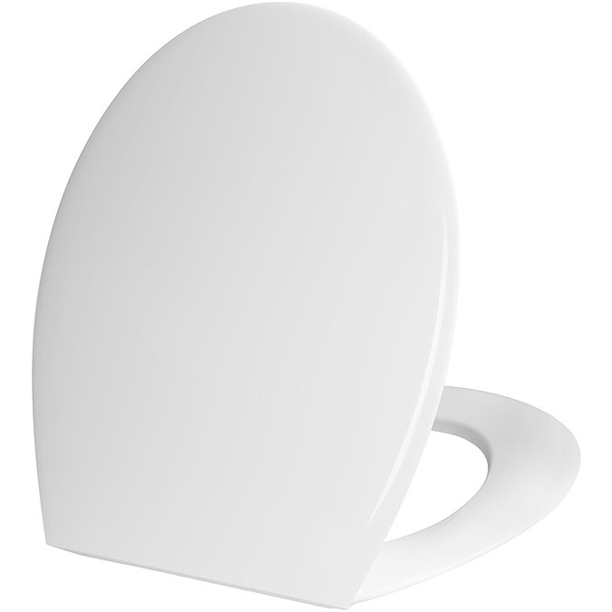 Euroshowers Mellow ONE Anti-Bacterial Soft Close Toilet Seat - 89910  Profile Large Image
