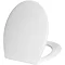 Euroshowers Mellow ONE Anti-Bacterial Soft Close Toilet Seat - 89910  Profile Large Image