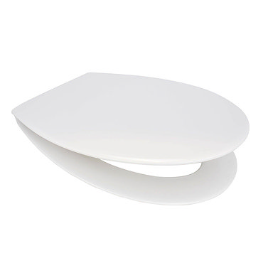 Euroshowers Mellow ONE Anti-Bacterial Soft Close Toilet Seat - 89910  Profile Large Image