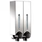 Euroshowers Mini Chic Double Soap Dispenser - Chrome - 89850 Large Image