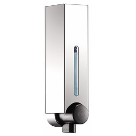 Euroshowers Mini Chic Single Soap Dispenser - Chrome Large Image