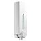 Euroshowers Mini Chic Single Soap Dispenser - White - 89740 Large Image