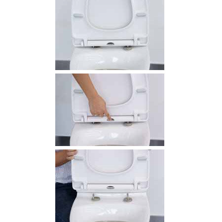 D shaped soft on sale close toilet seat