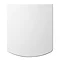 Euroshowers ONE Seat Smiley D-Shape Soft Close Toilet Seat - White Large Image