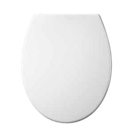 Euroshowers - ONE Seat Universal Soft Close Toilet Seat - White - 83311 Large Image