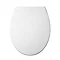 Euroshowers - ONE Seat Universal Soft Close Toilet Seat - White - 83311 Large Image