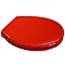 Euroshowers PP Opal Soft-Close Seat - Red - 83002 Large Image