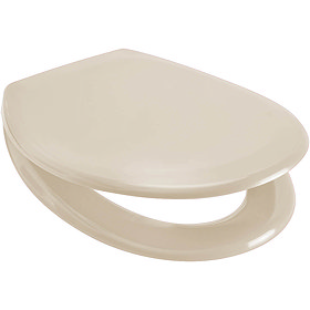 Euroshowers Rainbow Soft Close Toilet Seat - Cream - 84400 Large Image