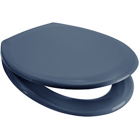 Euroshowers Rainbow Soft Close Toilet Seat - Denim - 84300 Large Image