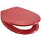 Euroshowers Rainbow Soft Close Toilet Seat - Red - 84480 Large Image