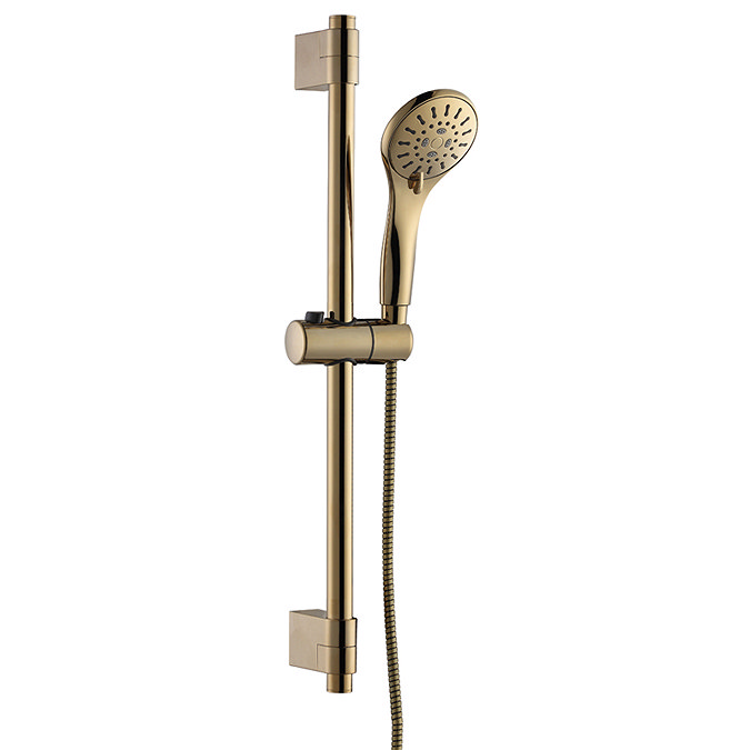 Euroshowers SlenderJet Slider Rail Kit - Gold Large Image