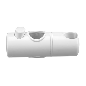 Euroshowers Slider Bracket for Showerheads - White