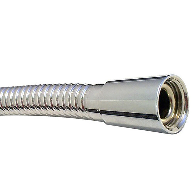 Euroshowers SuperLux Shower Hose - 100cm - Chrome - 82421 Large Image