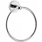 Euroshowers Luxury Towel Ring - Chrome - 19420 Large Image